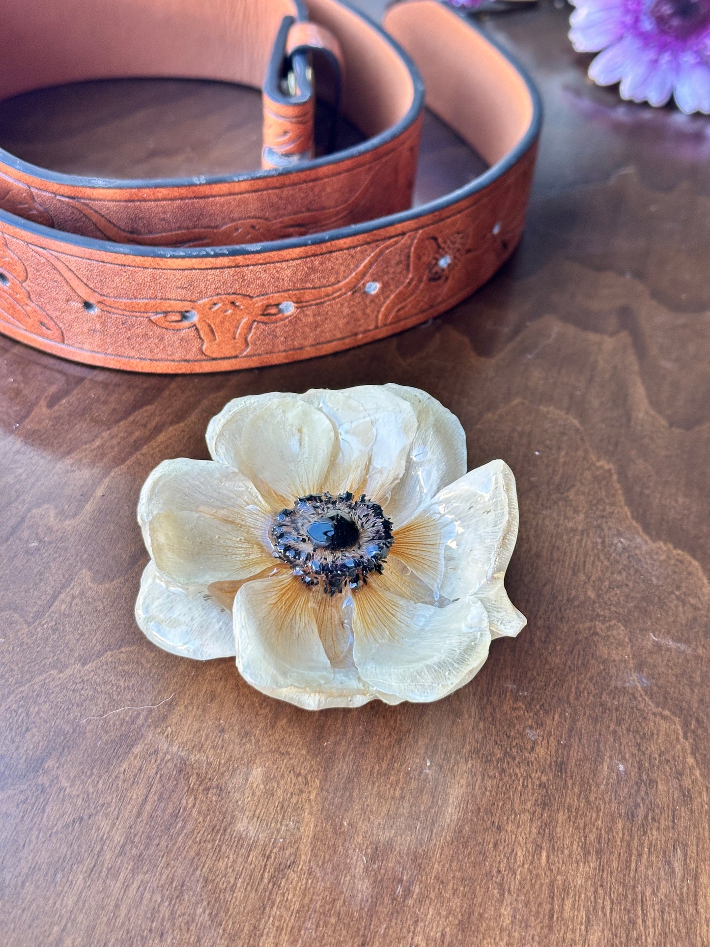 Anemone Belt Buckle