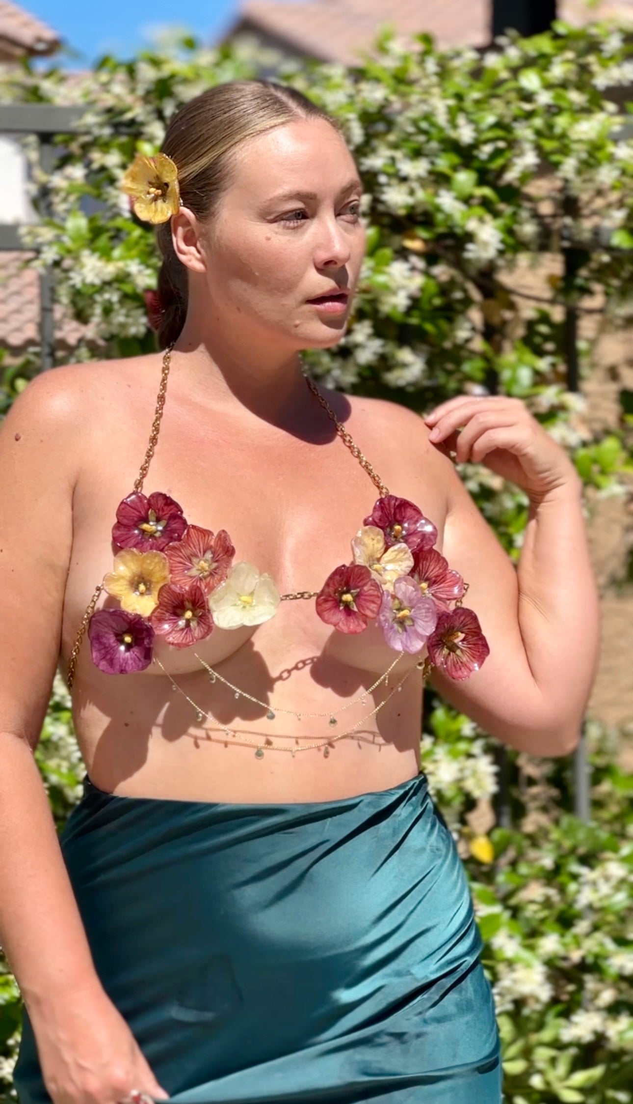 Flowering Maple Bralette