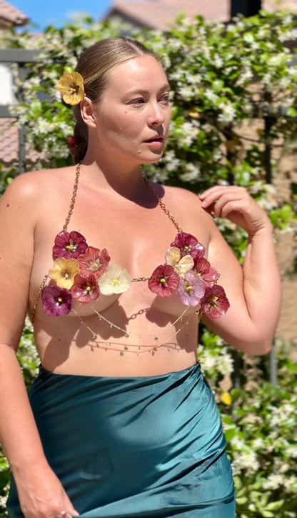 Flowering Maple Bralette