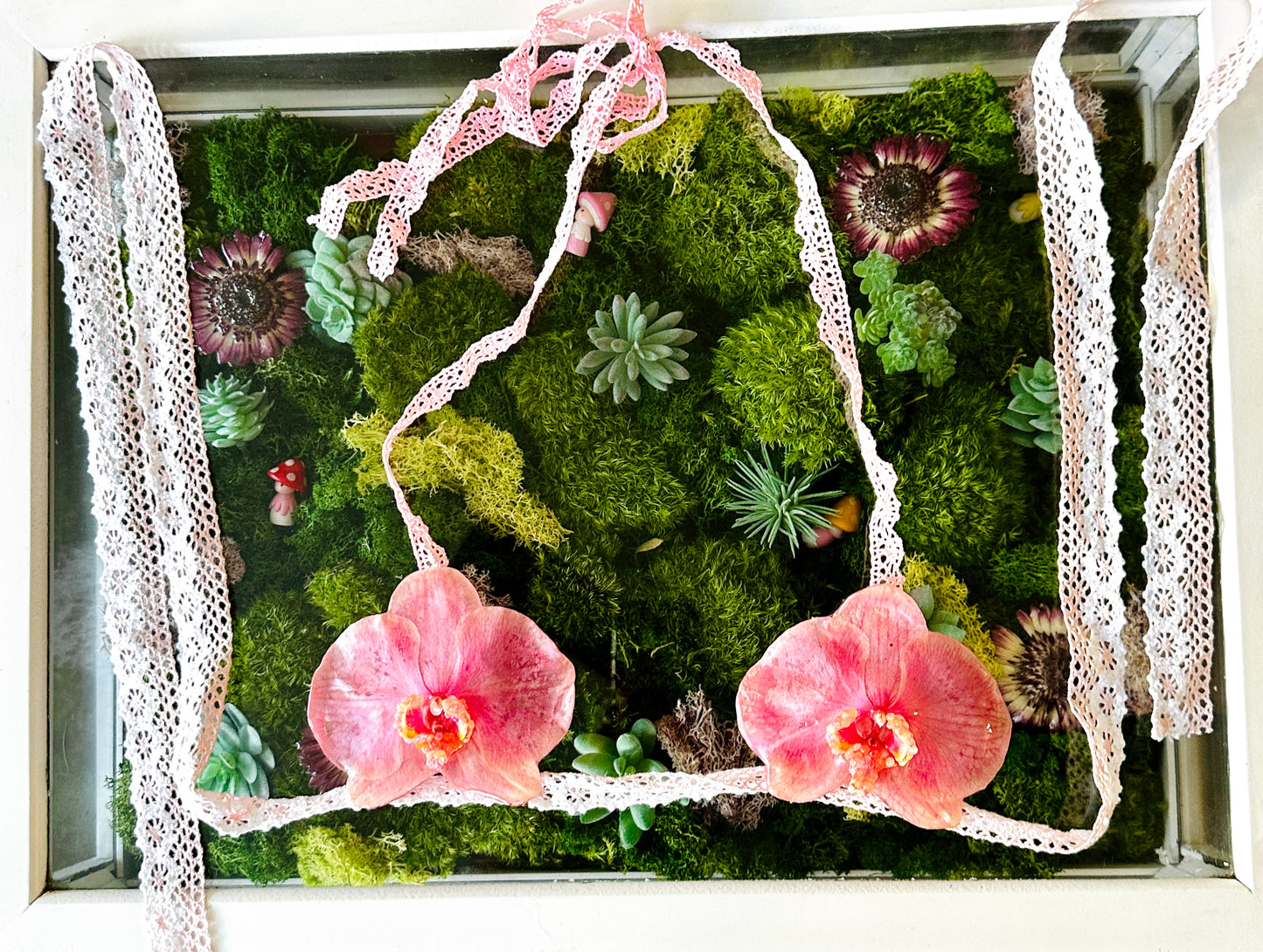 Pink Opal Orchid Bralette