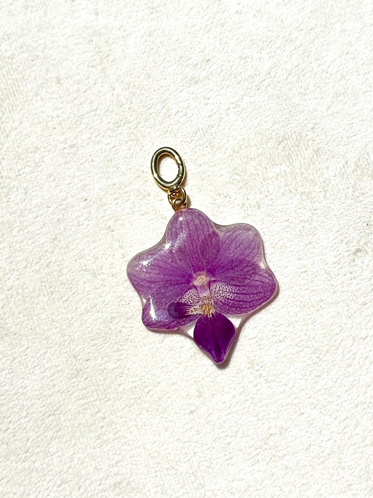 Purple Orchid Bikini Charm