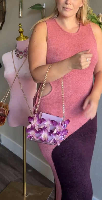 Dendrobium Orchid Purse