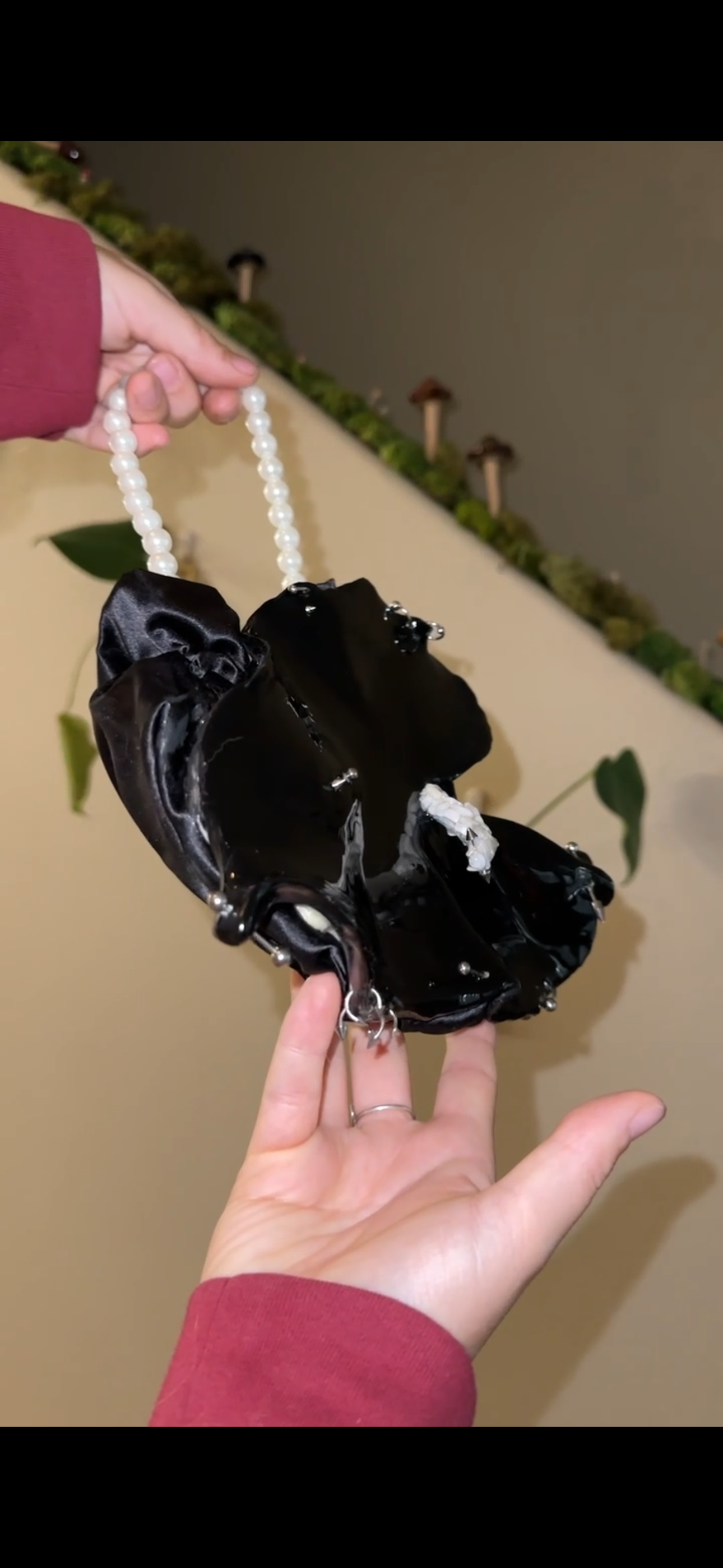 Pierced Anthurium Handbag