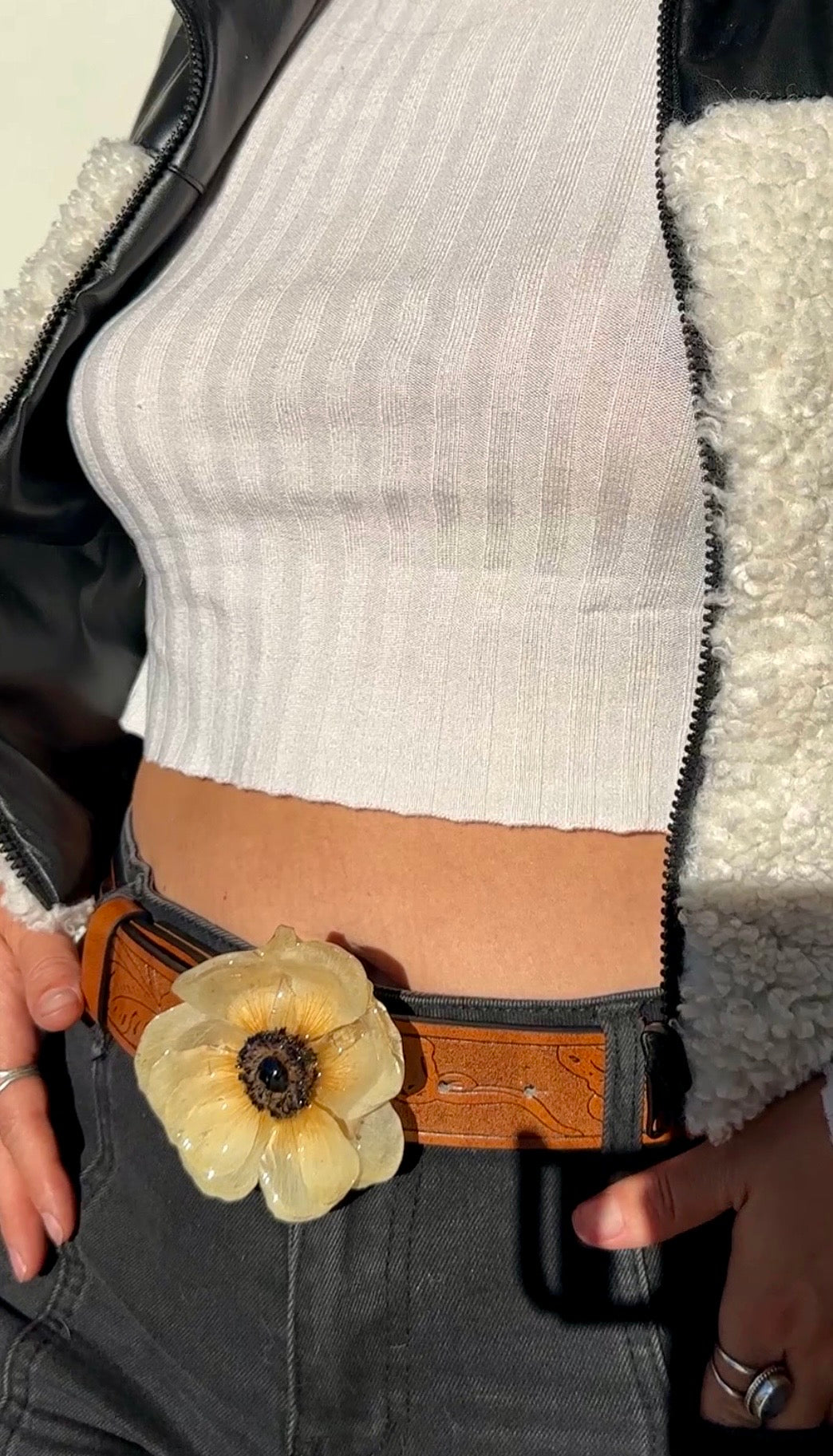 Anemone Belt Buckle