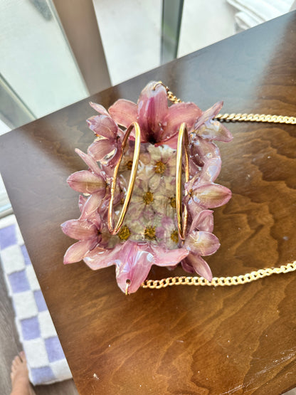 Cymbidium Orchid Purse