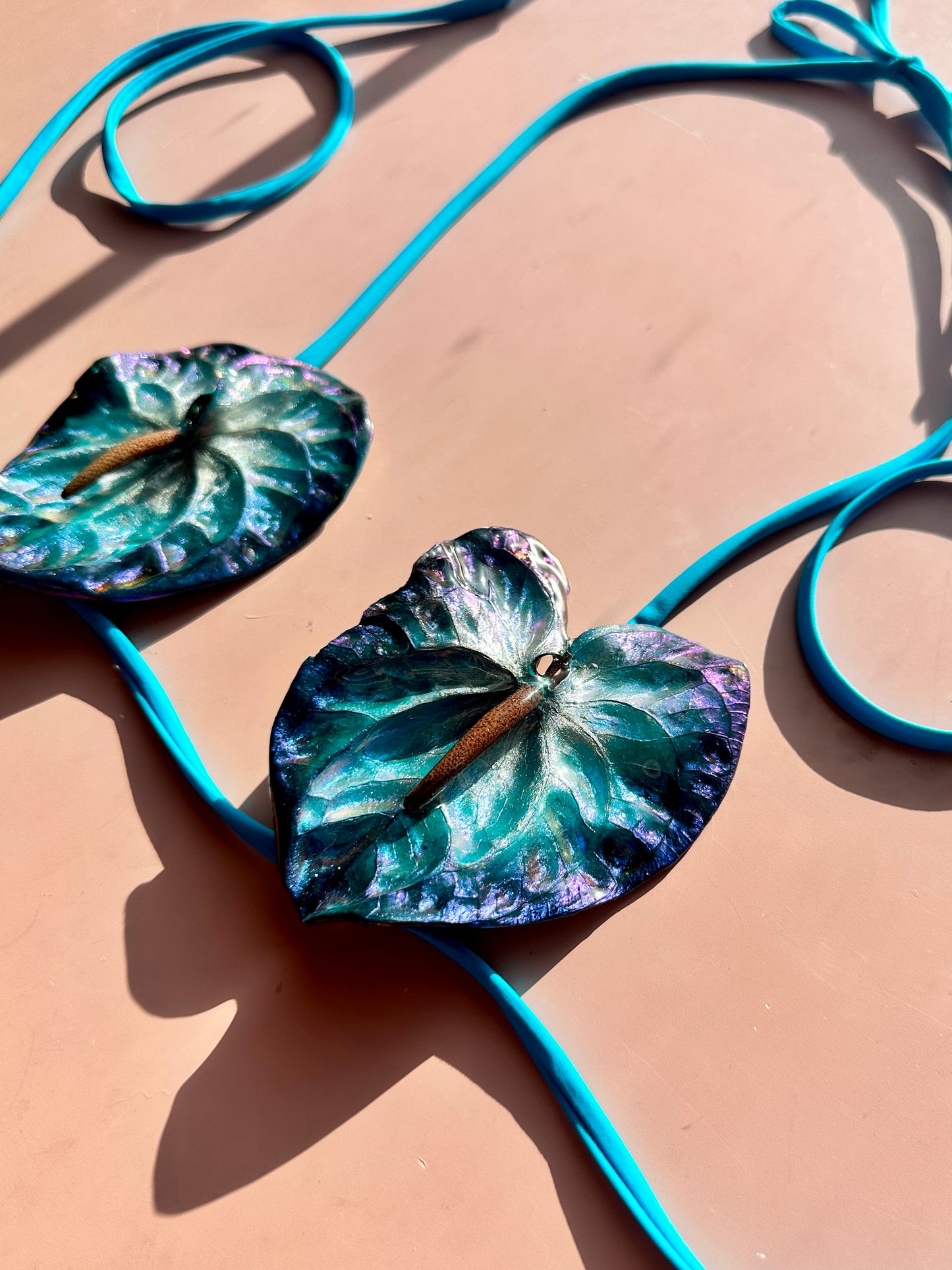 Blue Anthurium Bikini