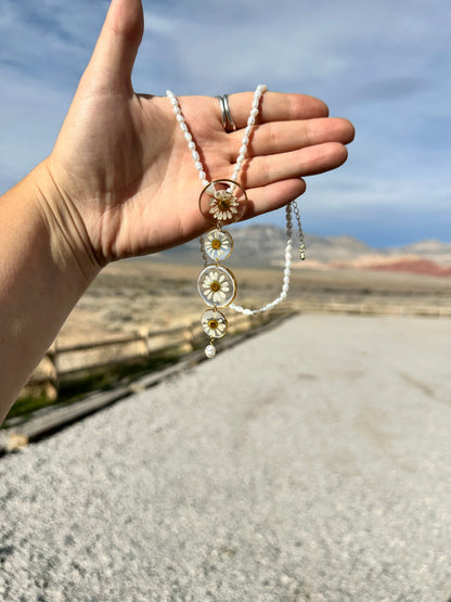 Chamomile Drop Necklace
