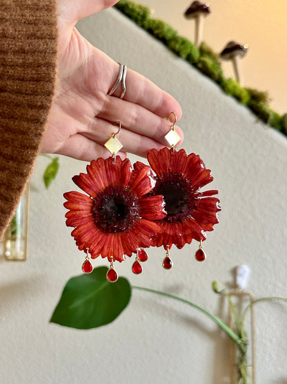 Gerber Daisy Dangles