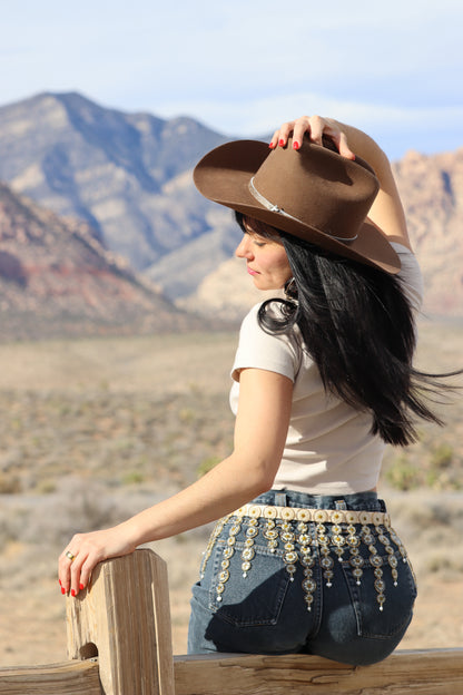 Chamomile Fringe Belt