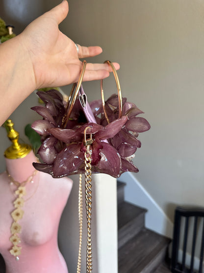 Cymbidium Orchid Purse