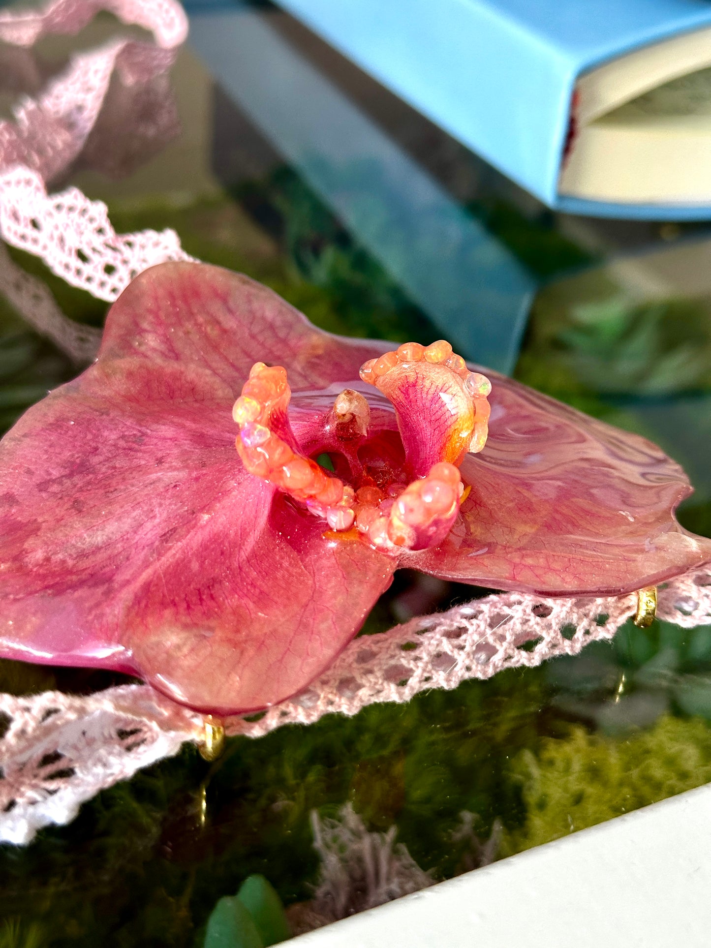 Pink Opal Orchid Bralette