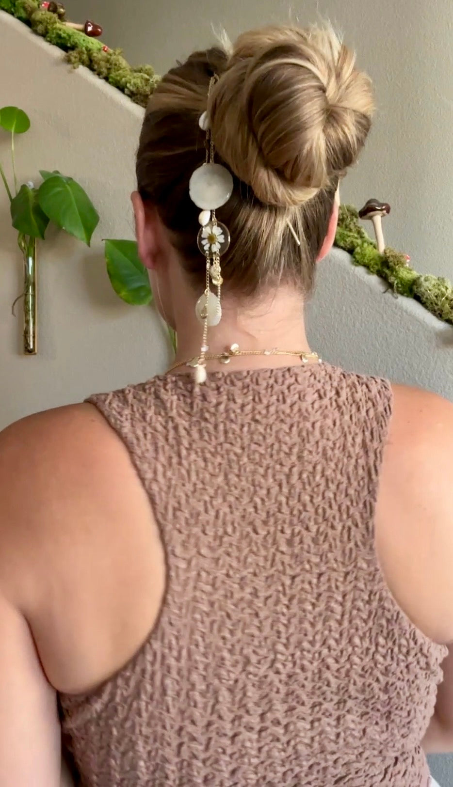 Sand Dollar Hair stick