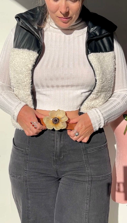 Anemone Belt Buckle
