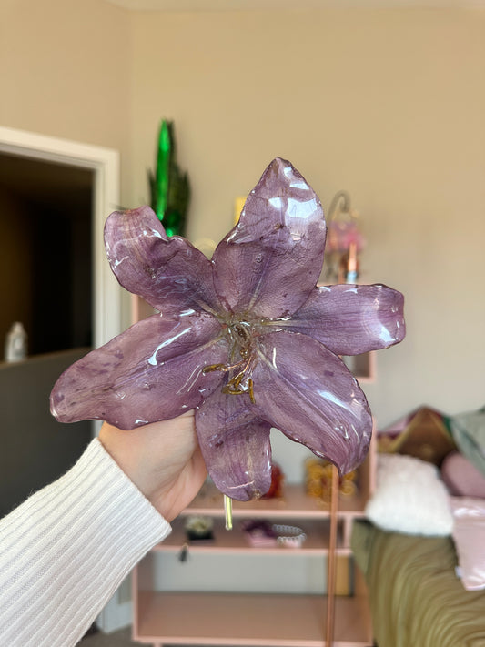 Stargazer Lily Hair Stick