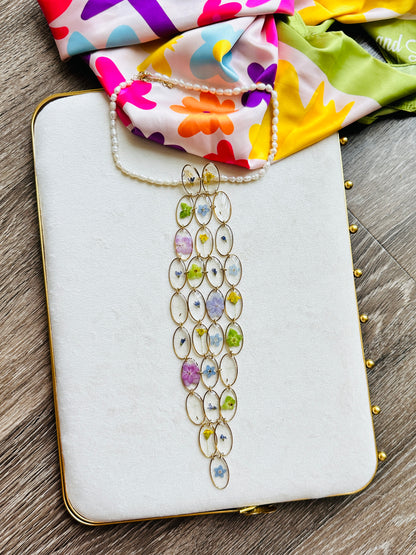 Wildflower Pearl Neck Tie