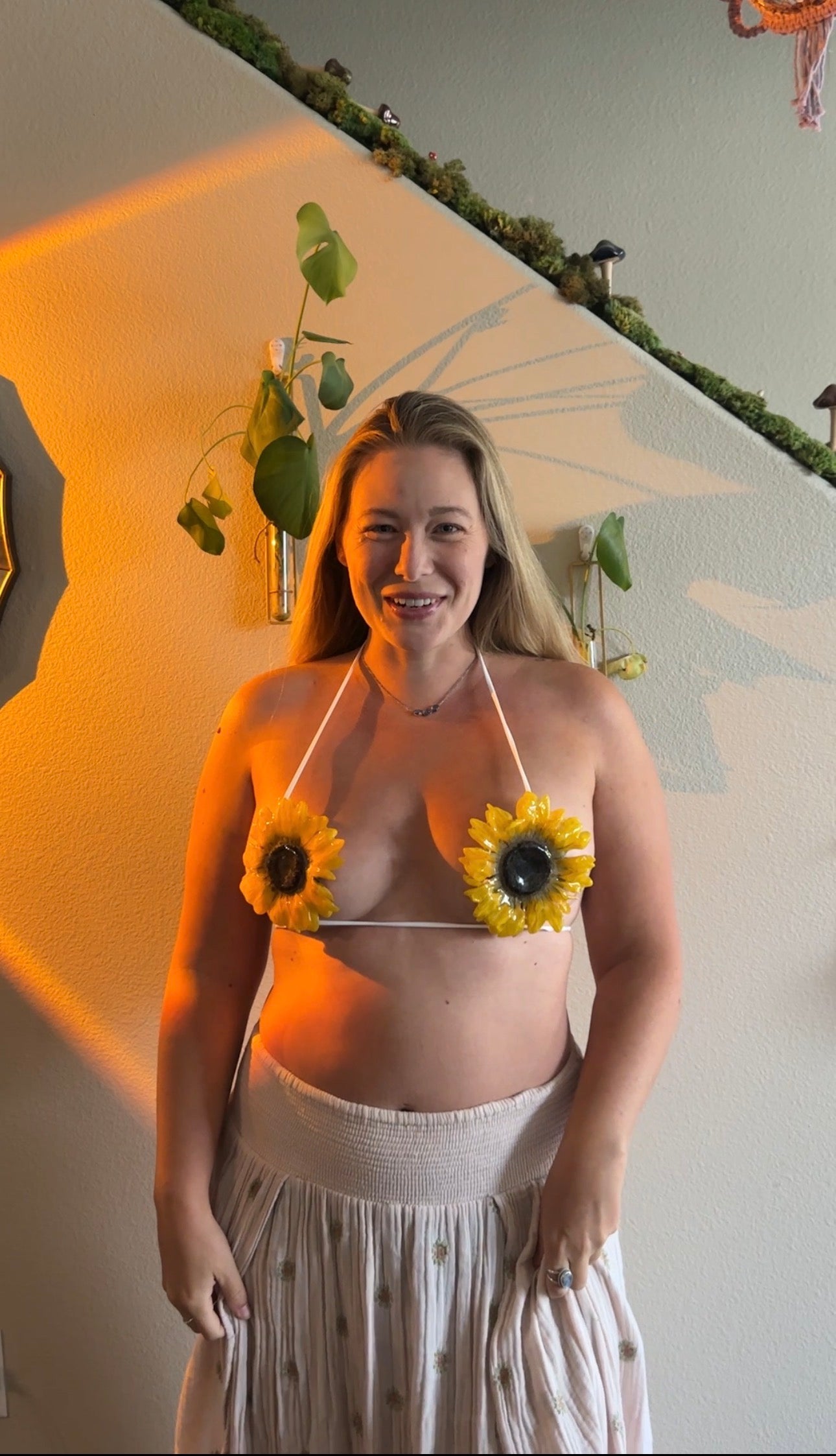 Sunflower Bikini Top