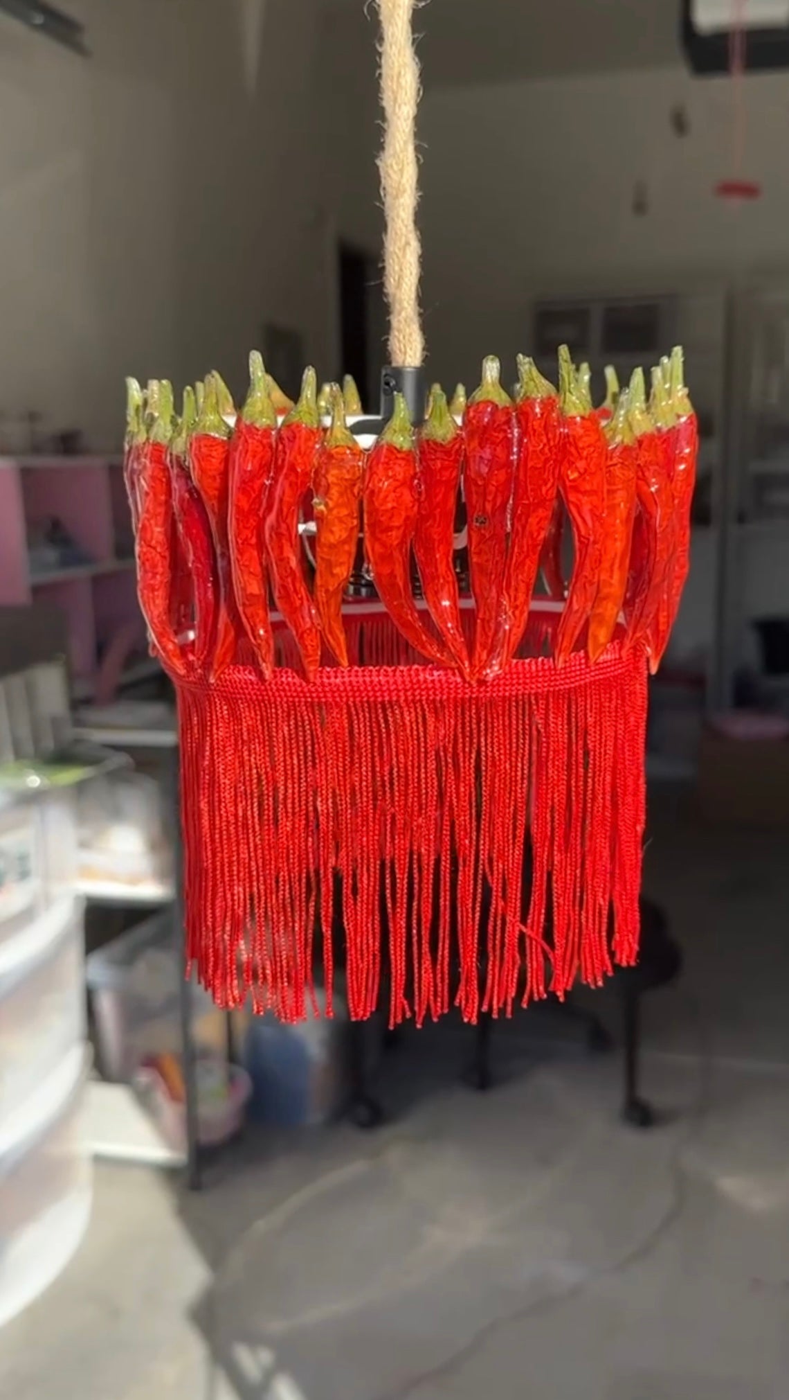 Chili Pepper Lamp