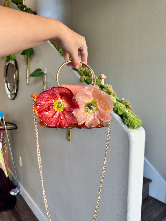 Summer Poppy Purse