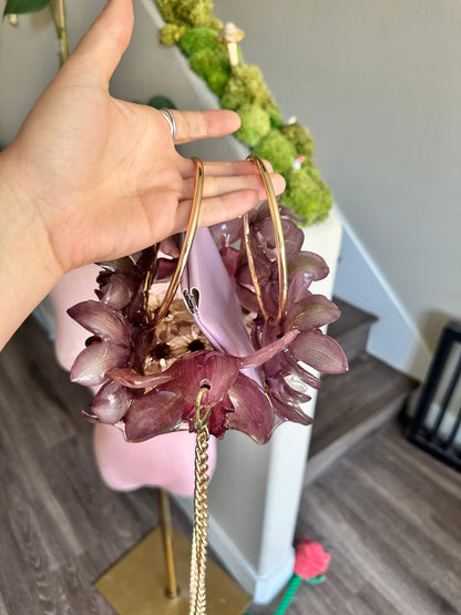 Cymbidium Orchid Purse