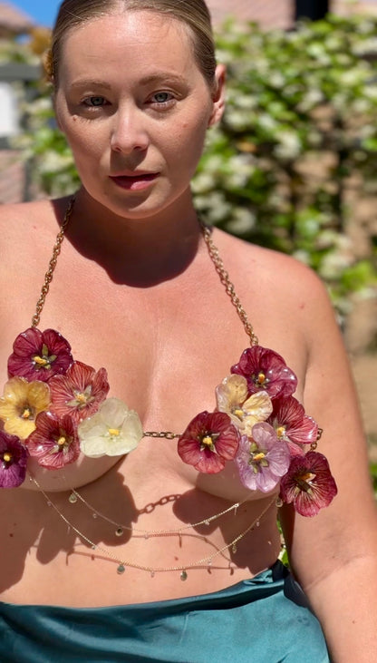 Flowering Maple Bralette
