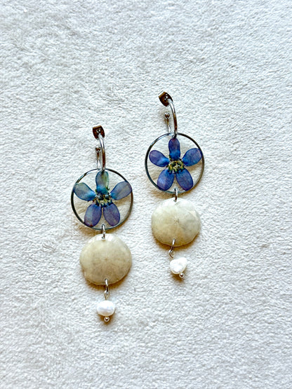 Blue Star Sand Dollar Huggies