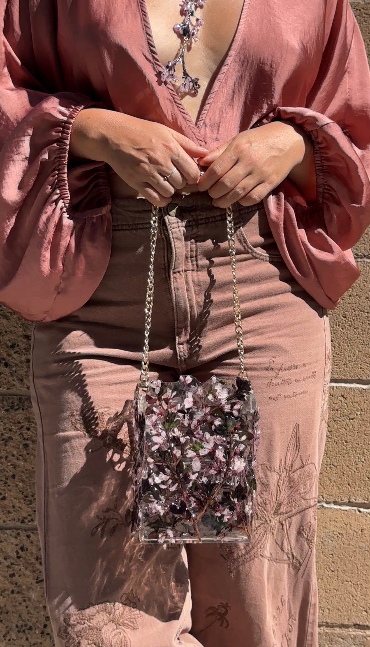 Cherry Blossom Purse