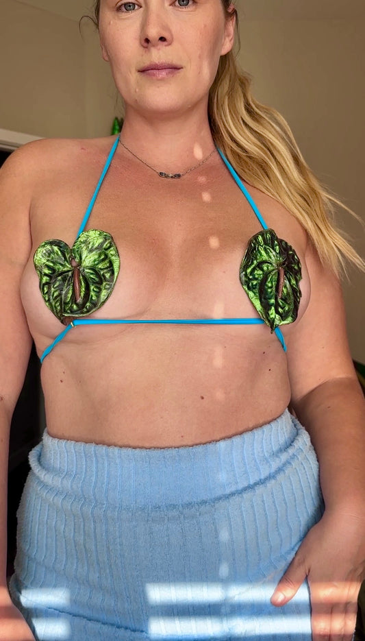 Green Anthurium Bikini