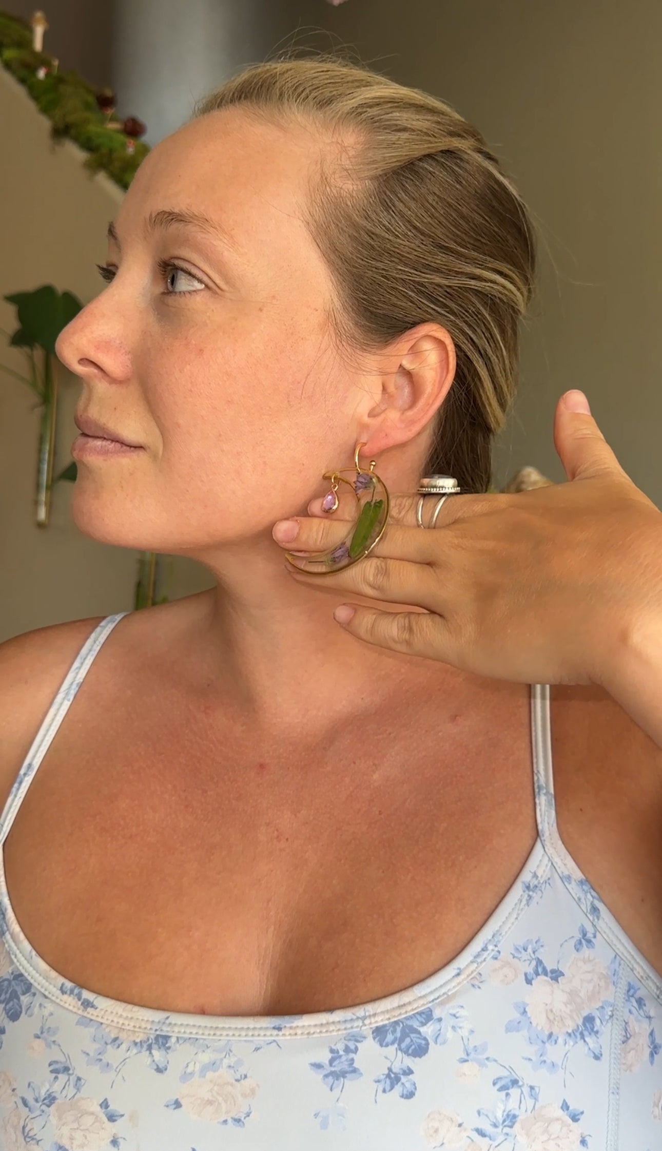 Pressed Olive Leaved Gromwell Moons