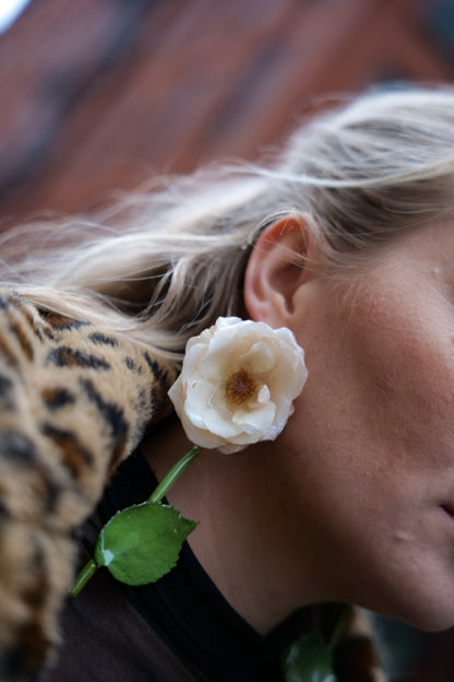 Rose Fringe Earrings